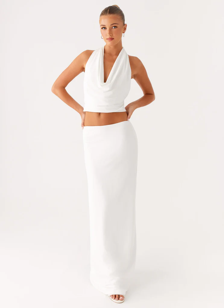 Jupe Maxi Ashi - Blanc