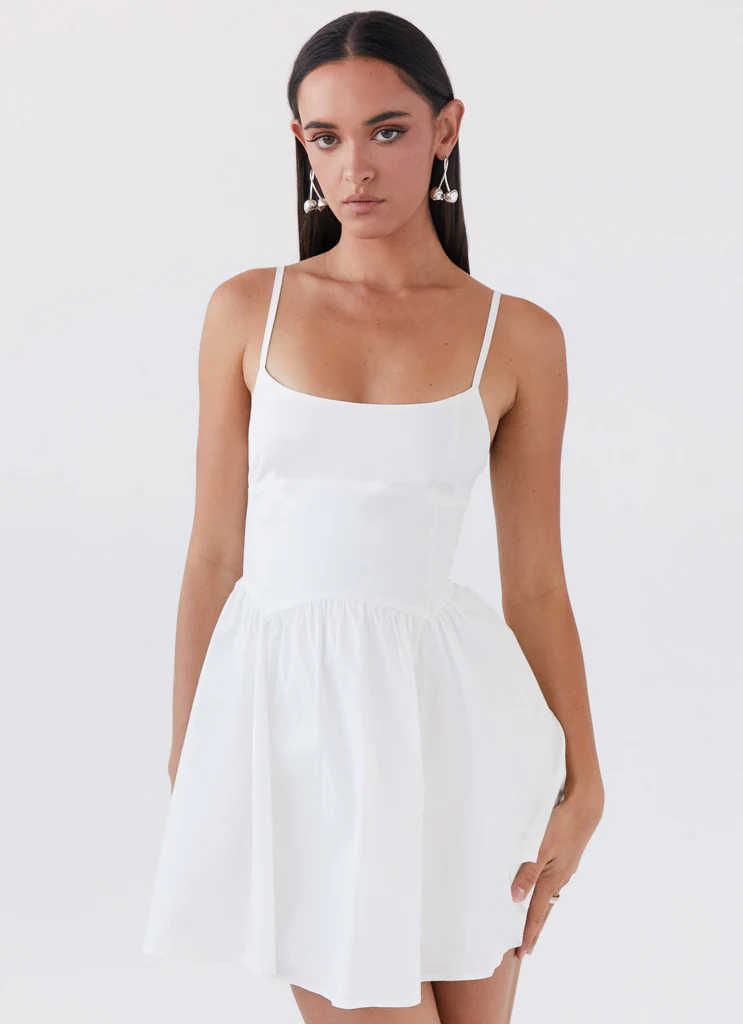 Robe Mini Tesoro Mio - Blanc