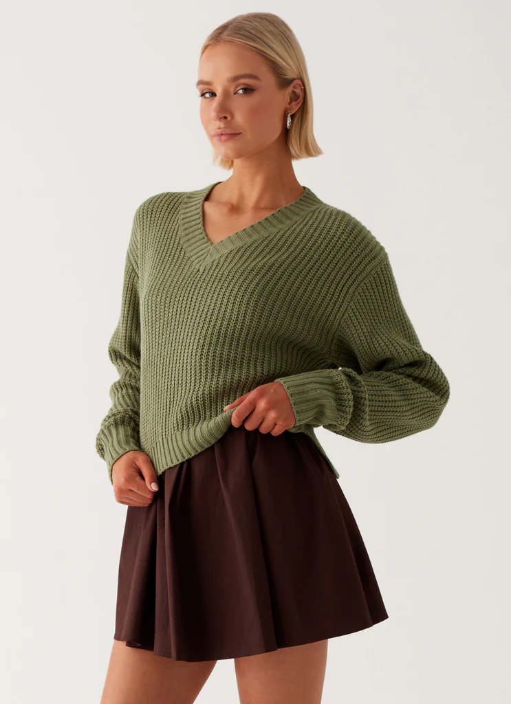 Pull Jenson - Kaki
