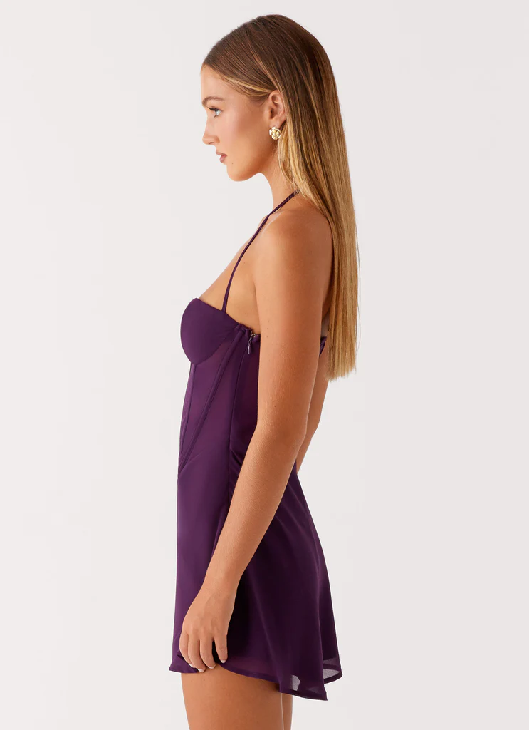 Robe Mini Gabrietta - Prune