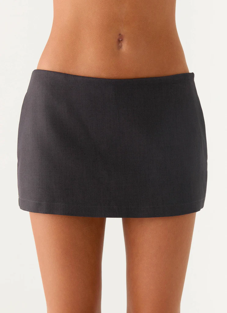 Mini-short Mirna - Charcoal