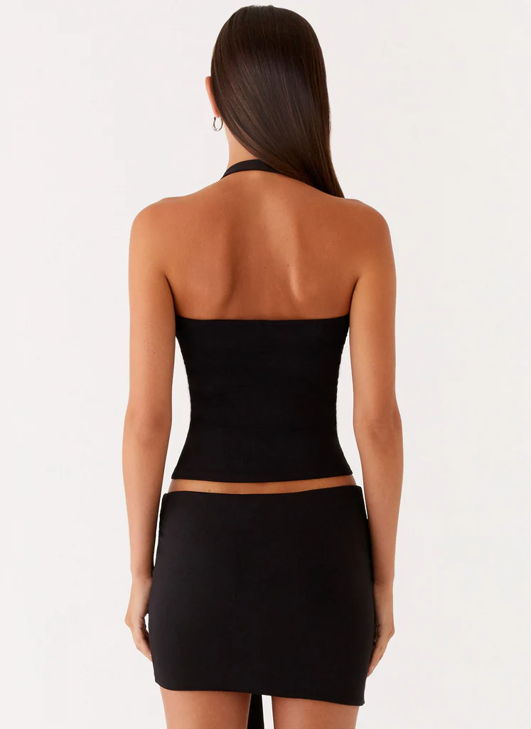 Lucent Top - Noir