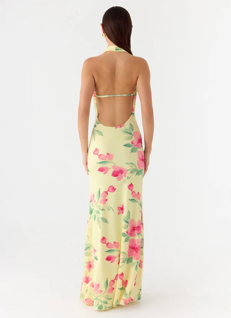 Robe maxi Like You Better - Lemon Soleil