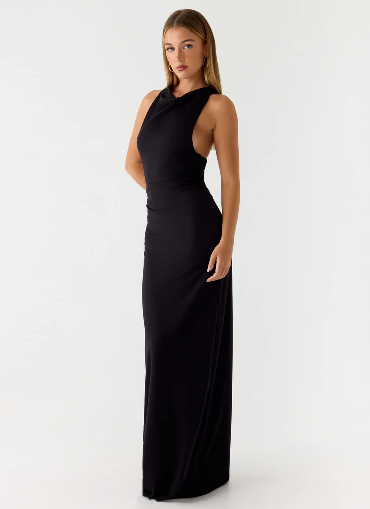 Robe Maxi Hidden Agenda - Noir
