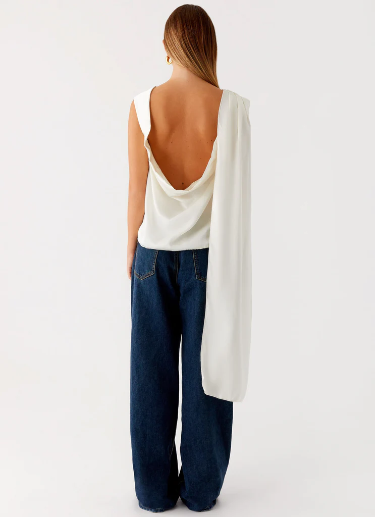Mojito Cowl Top - Ivoire