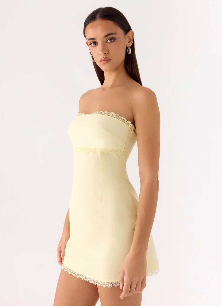 Robe Mini Cala – Jaune Robe Mini Cala - Jaune