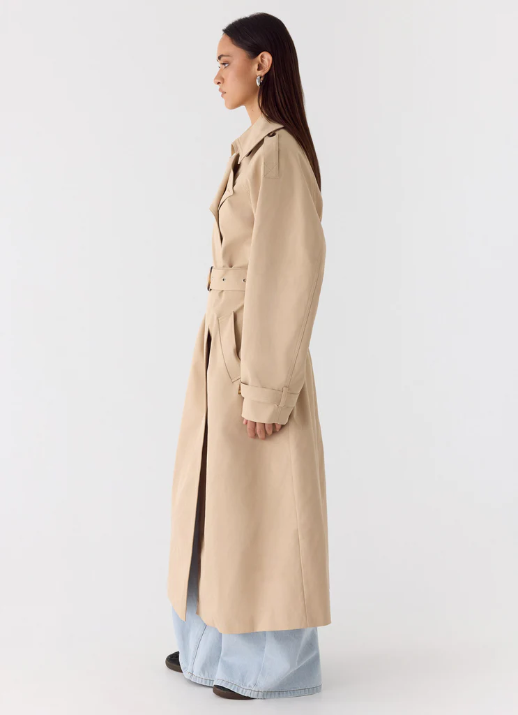 Manteau trench Jackie - Tan