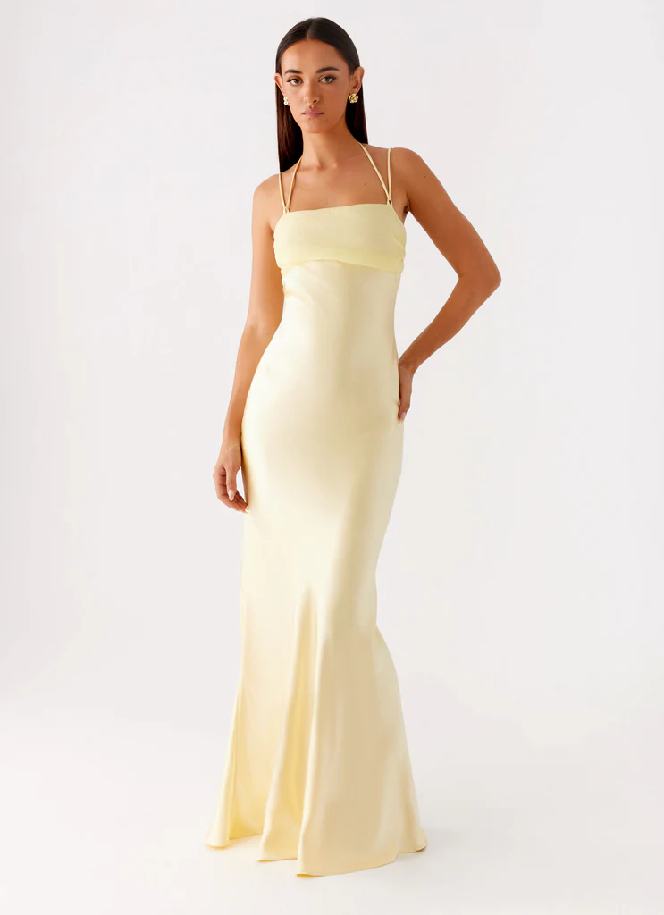 Robe Maxi Belize - Jaune