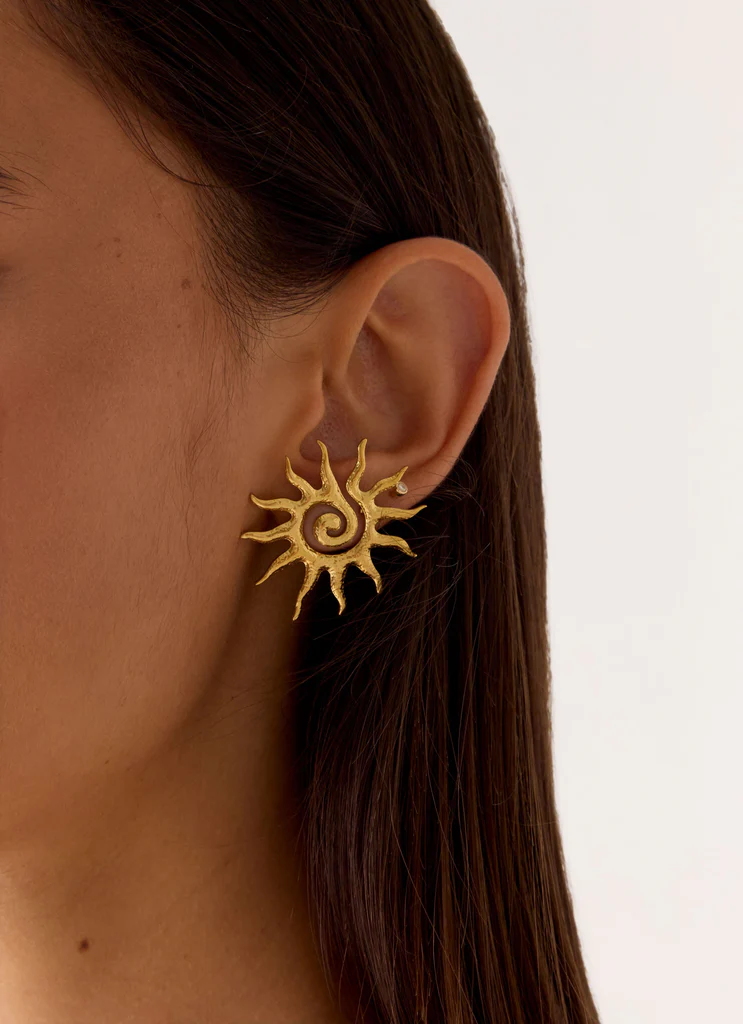 Boucles d'oreilles Solaris - Or