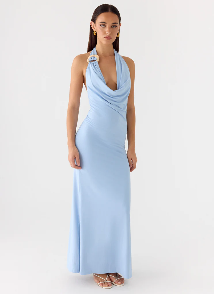 Robe Maxi Jonna - Bleu