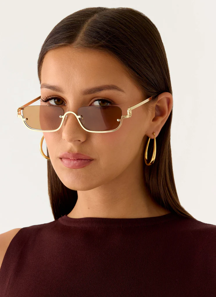 Sunglasses Verrouillés - Marron