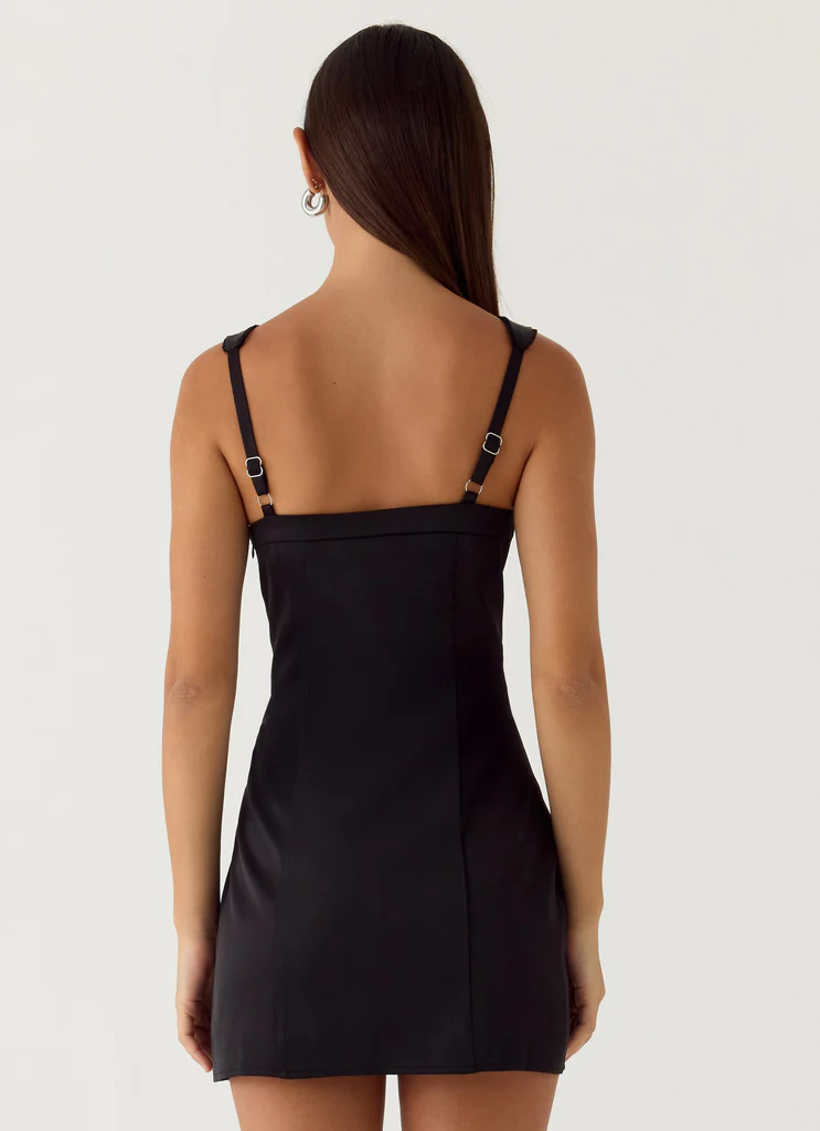 Robe Mini Christopha – Noir Robe Mini Christopha - Noir