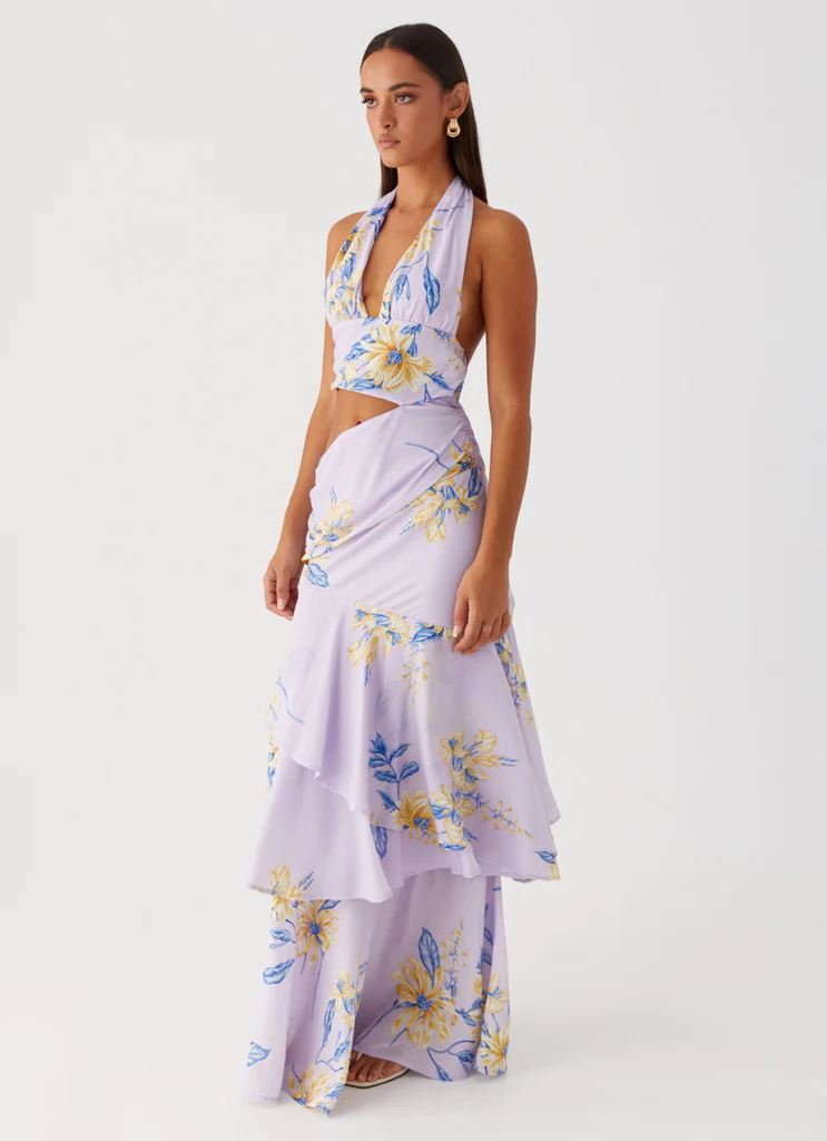 Robe maxi Mikayla - Lavande