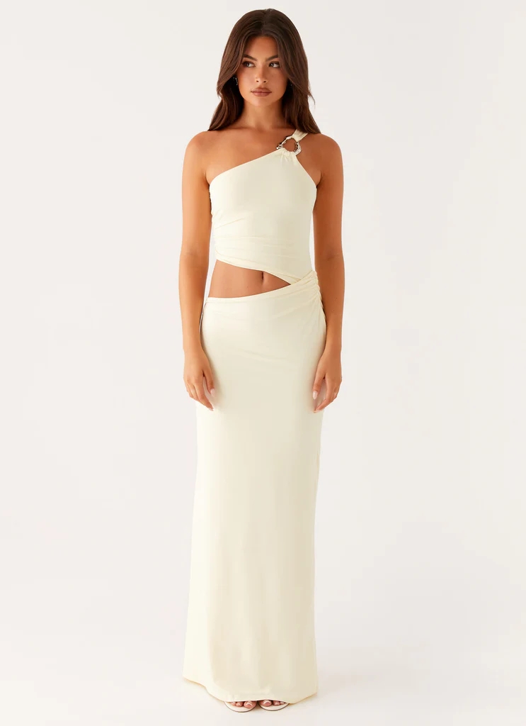 Robe Maxi Peta - Jaune