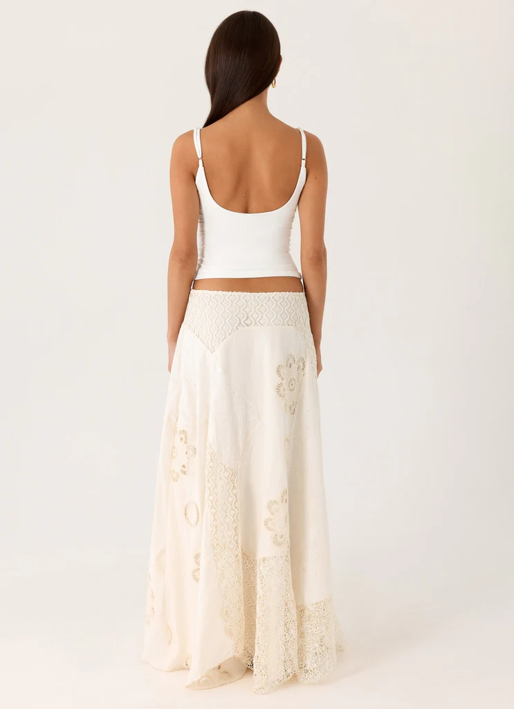 Jupe Maxi Marzia - Ivoire