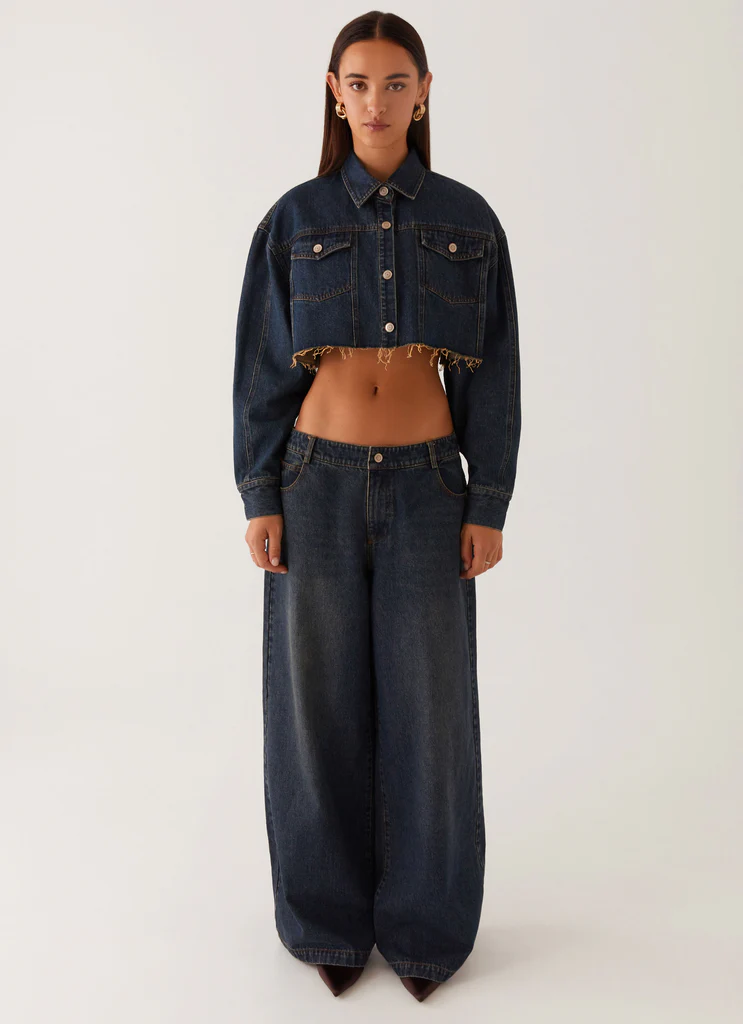 Veste courte Colorado - Bleu