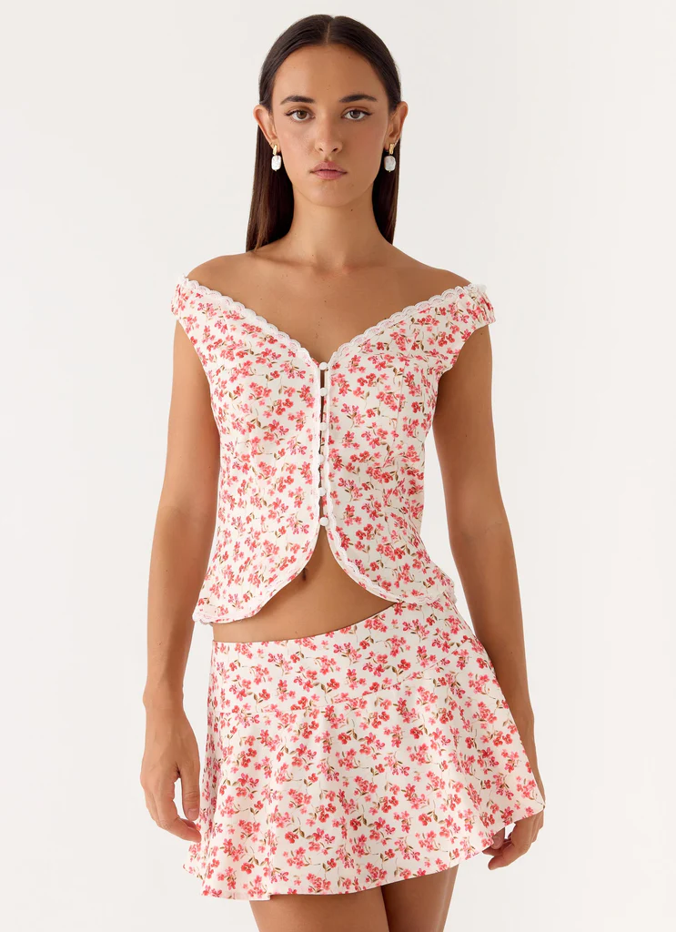 Mini-jupe Anja - Rose Porcelaine