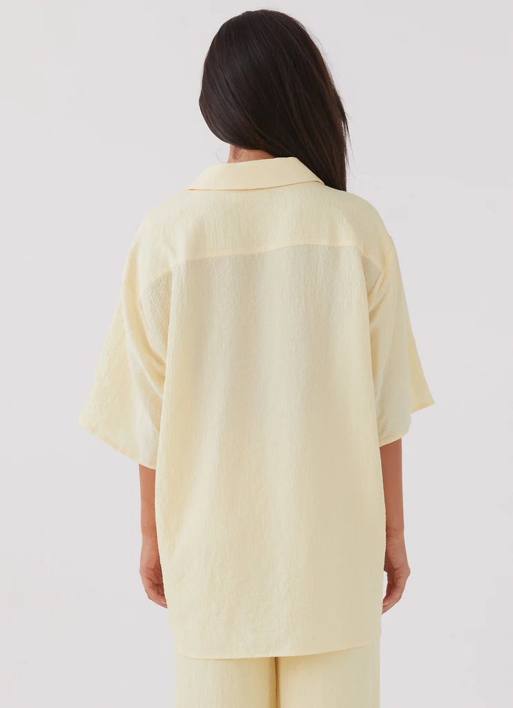 Chemise The Good Days - Citron