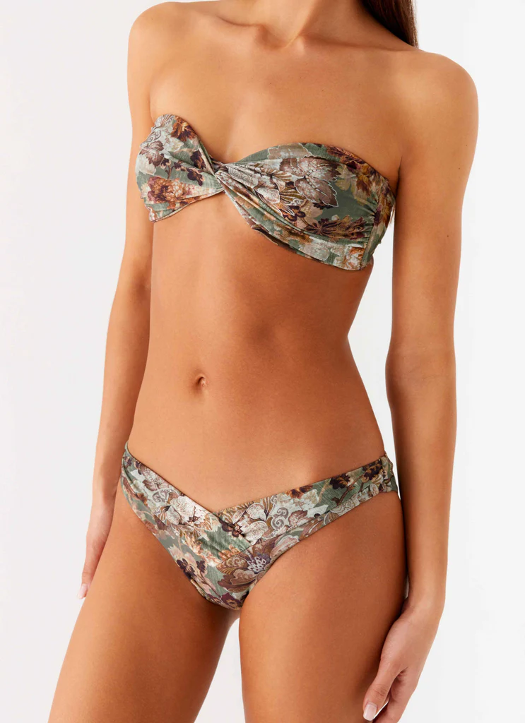 Maillot de bain bandeau Delta - Vintage Blossom