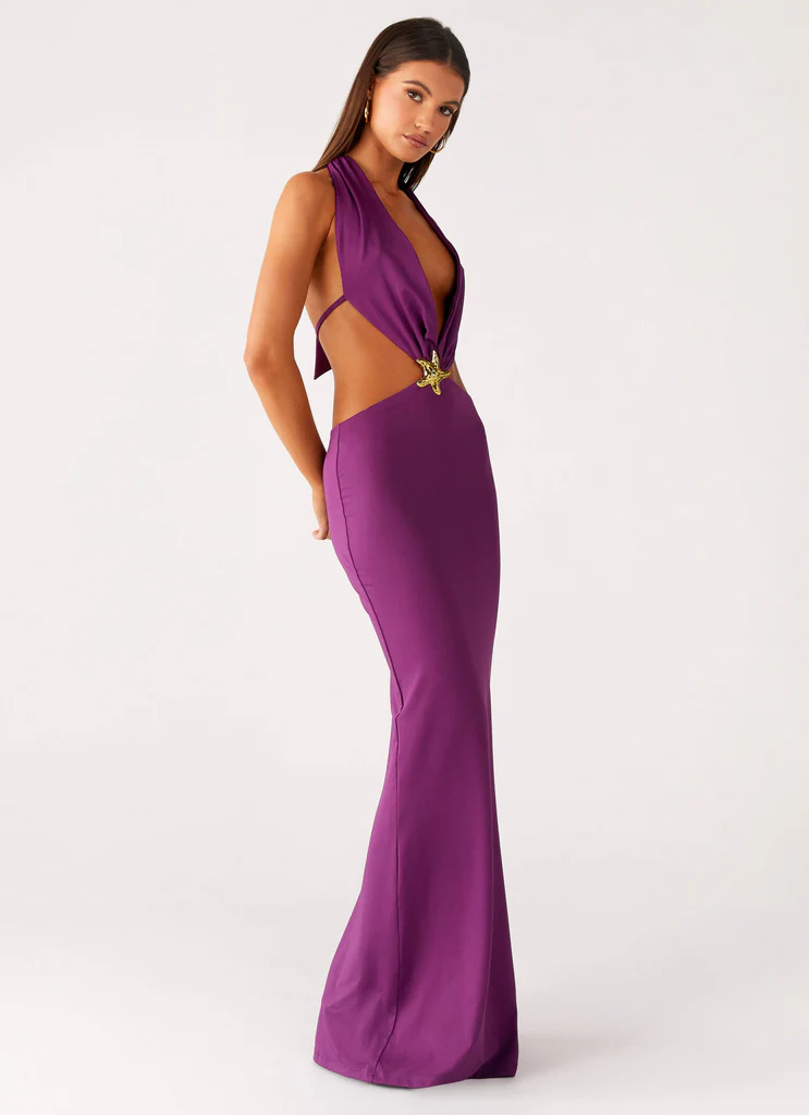 Robe Maxi Sea Siren - Violetta