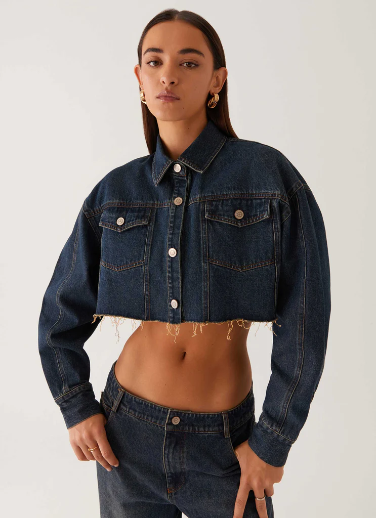 Veste courte Colorado - Bleu