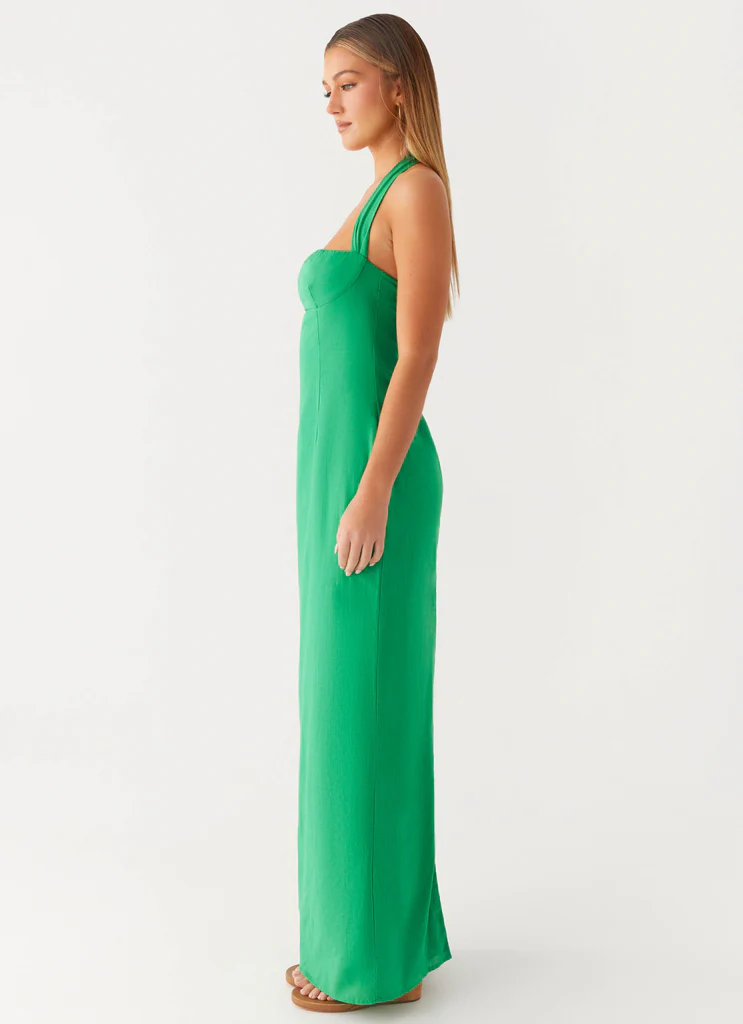 Robe Maxi Allyse en Coton - Cactus
