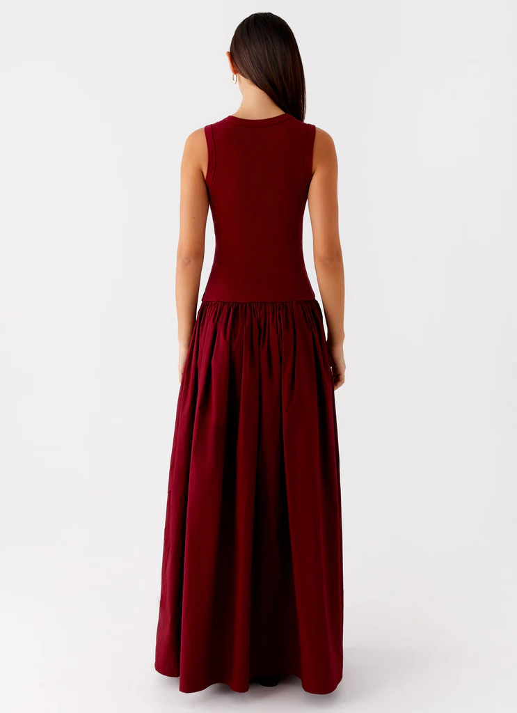 Robe Maxi Shivani - Maroon