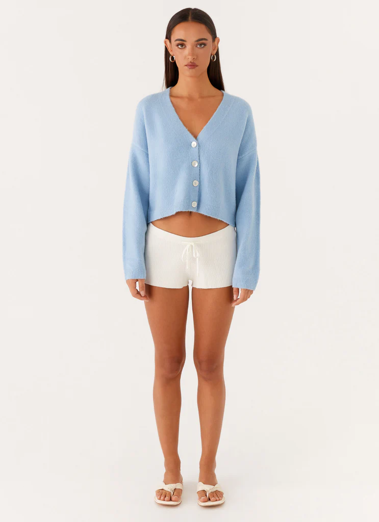 Cardigan Oversized Lenka - Bleu