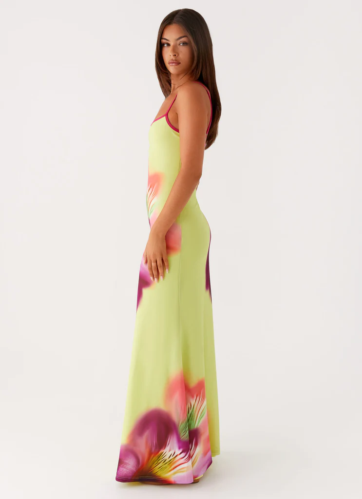 Robe Maxi Everett - Tropical Vert