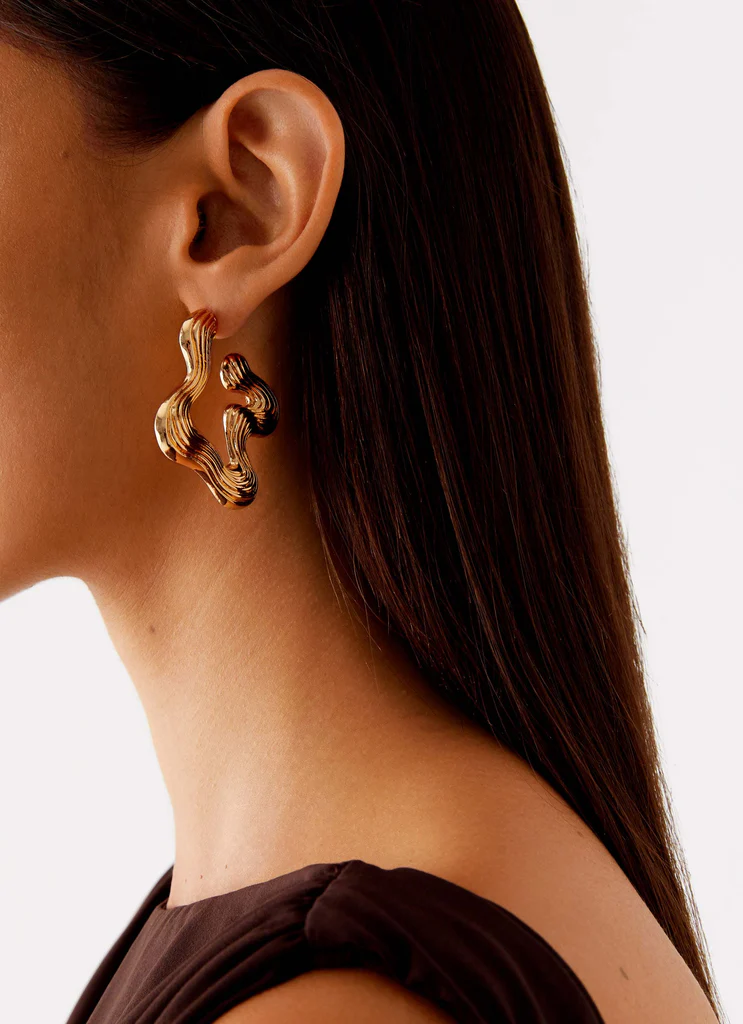 Boucles d'oreilles Jacey - Or