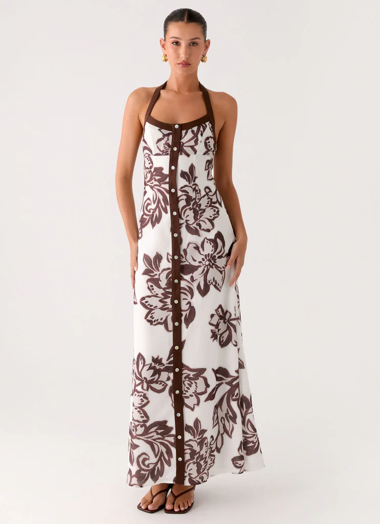 Robe maxi Jovanni - Vanilla Meadow