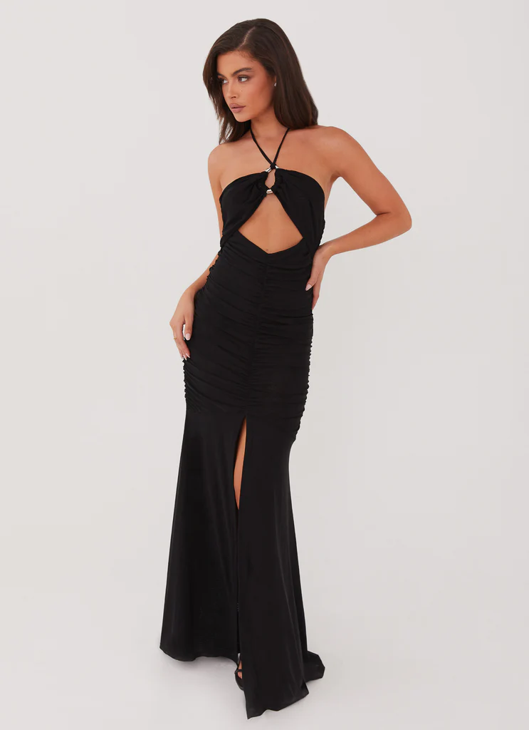 Robe maxi Brynne - Noir