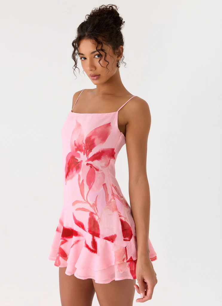 Robe Mini Marisolana - Rose Pétale