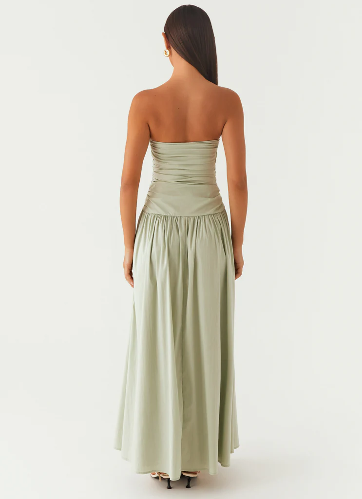 Robe Maxi Carmel - Sauge