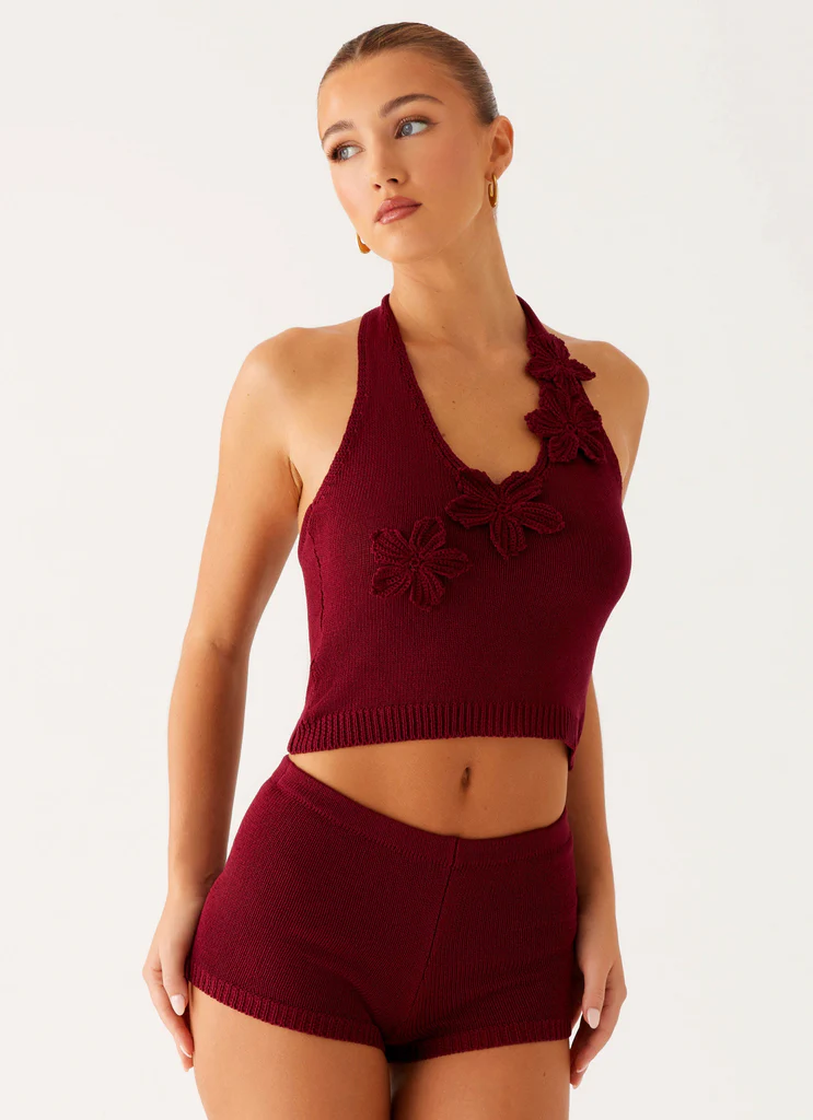 Top Crochet Miffy - Marron