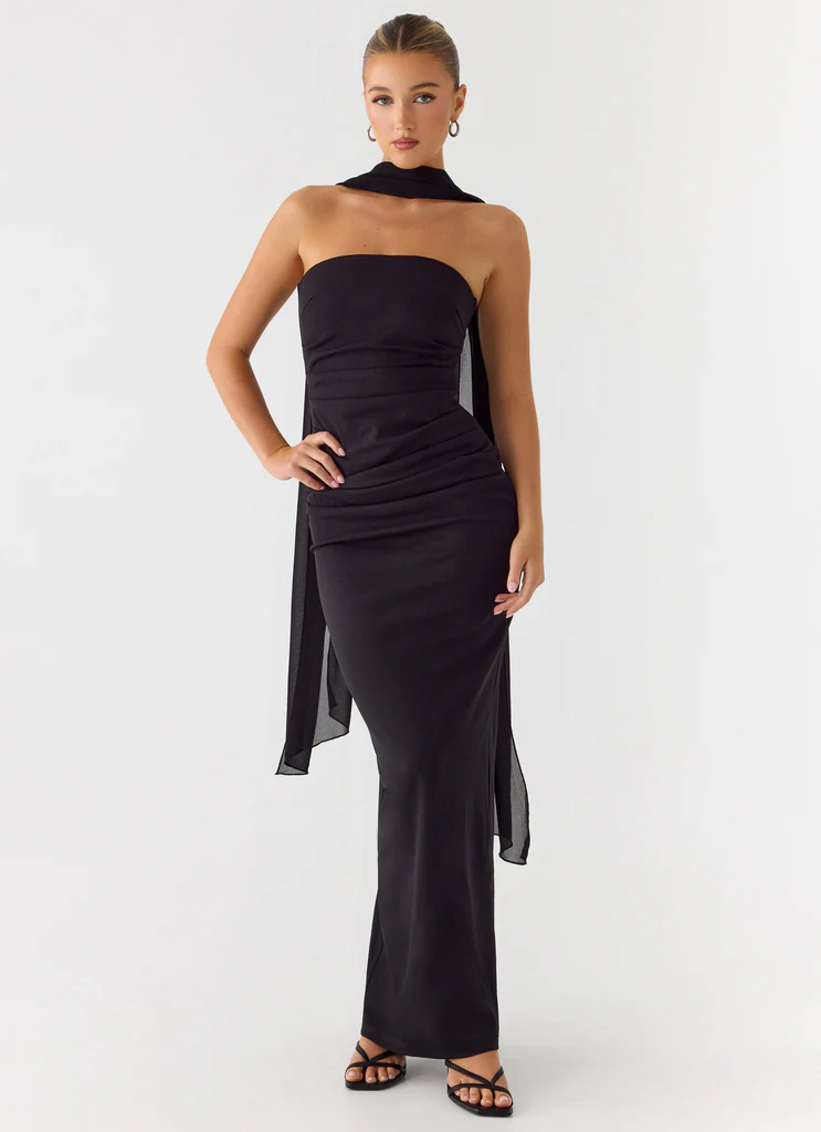 Robe Maxi Libra – Noir Robe Maxi Libra - Noir