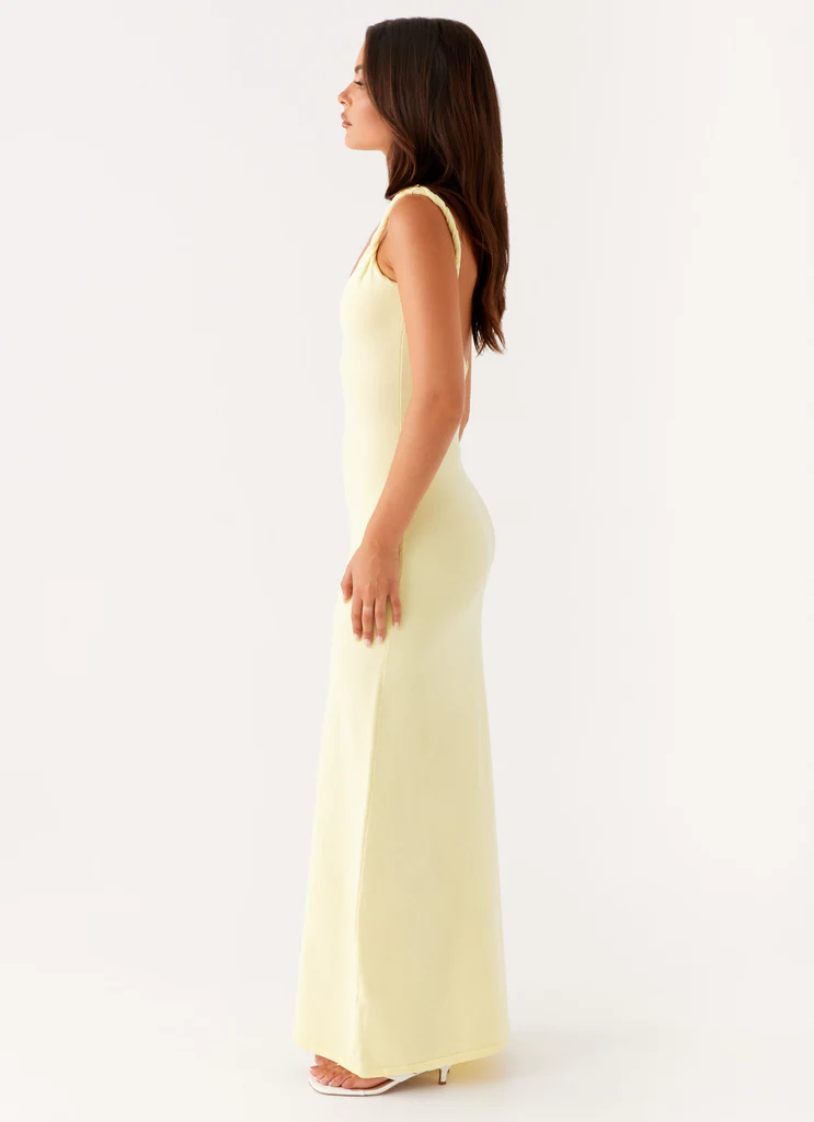 Robe Maxi Anastasia - Jaune