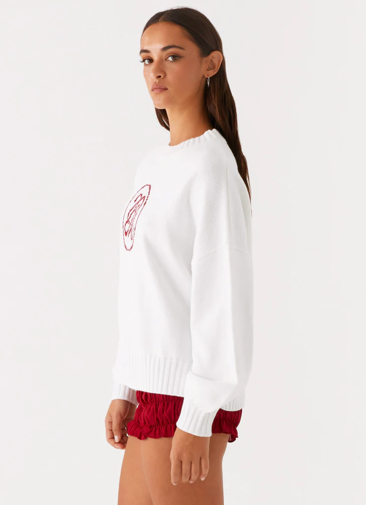 Pull Oversized Autograph - Ivoire