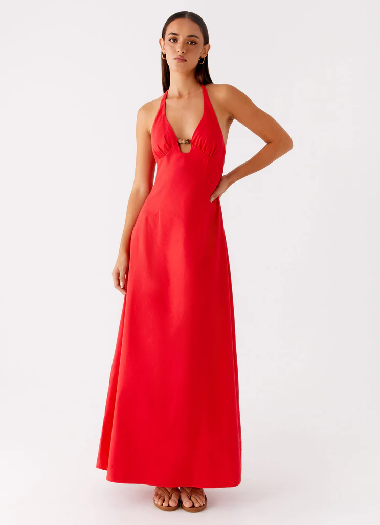Robe Zana Maxi - Rouge