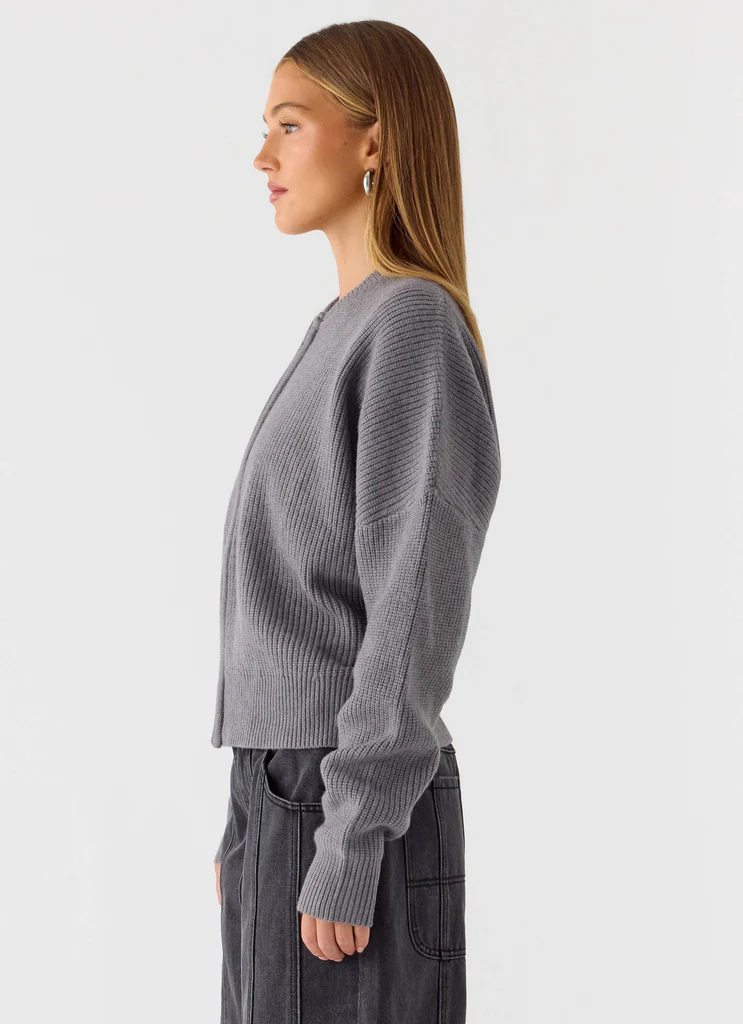 Pull-over à fermeture éclair Codi - Charcoal
