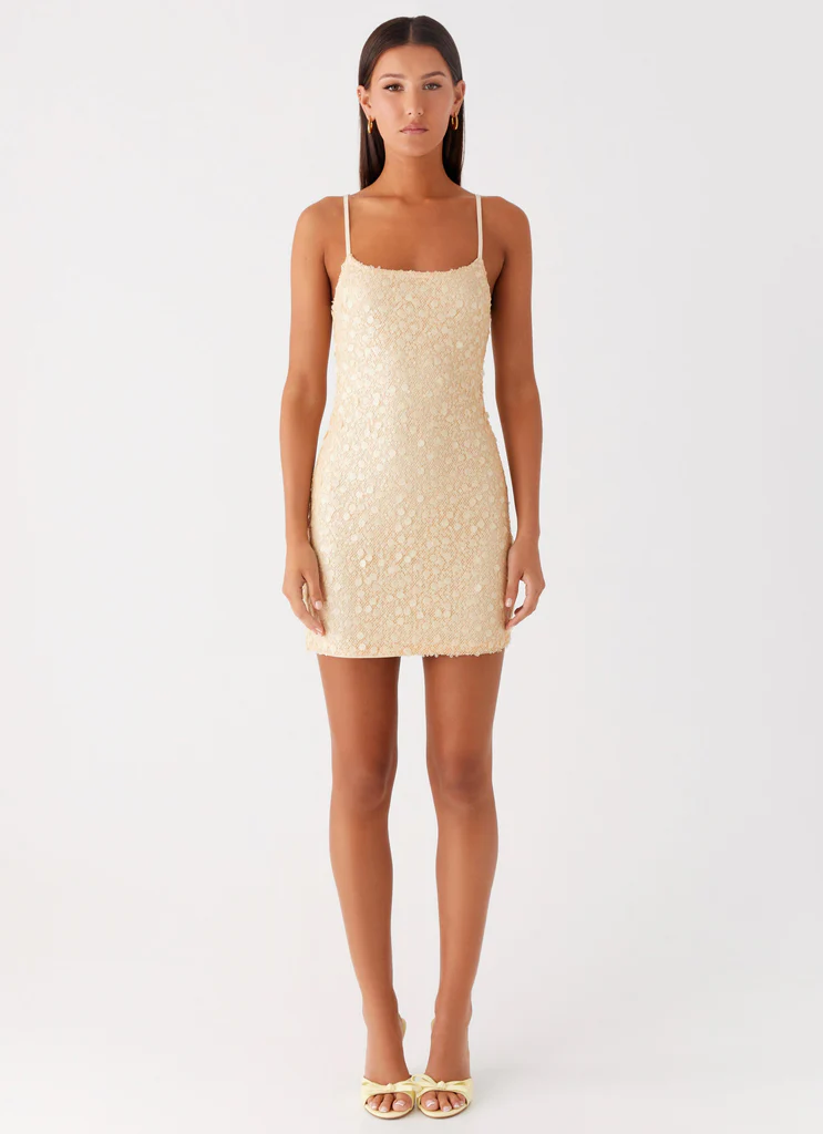 Robe Mini Danali - Jaune