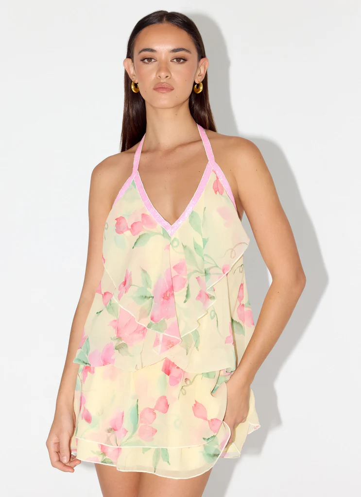 Robe Mini Read Your Mind - Soleil Citron