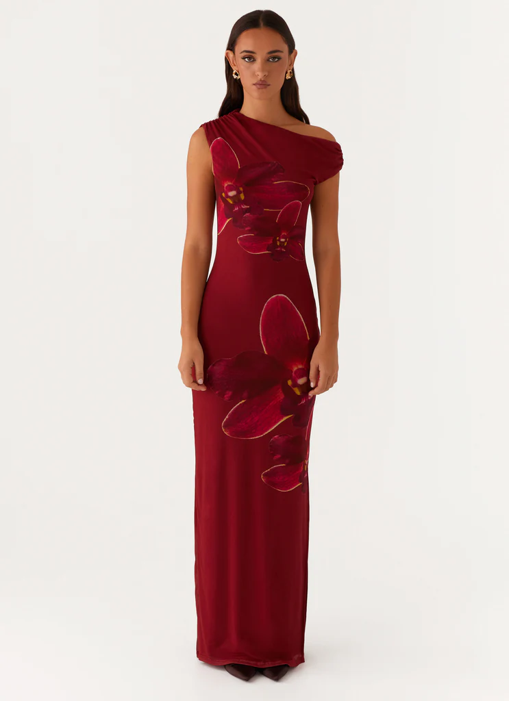 Robe Maxi Showtime - Marron